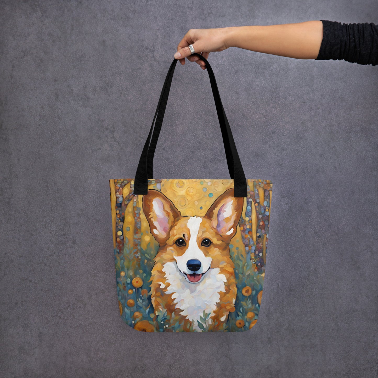 Corgi Tote bag