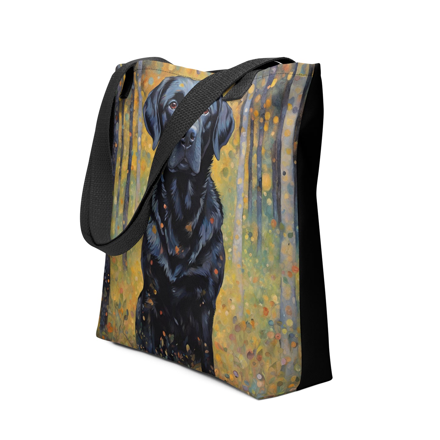 Black Labrador Tote bag