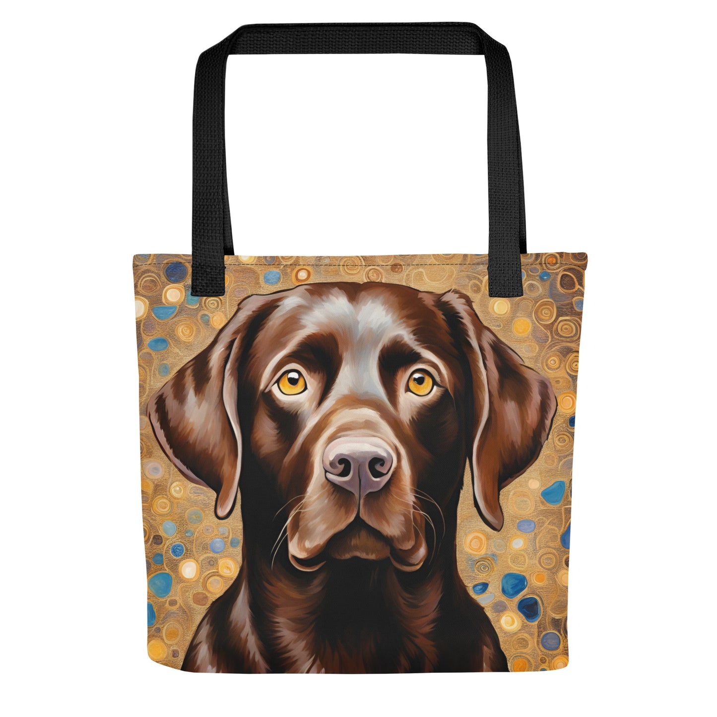 Chocolate Labrador Tote bag