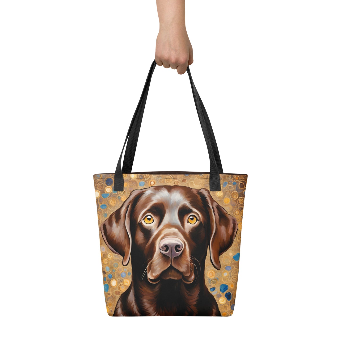 Chocolate Labrador Tote bag