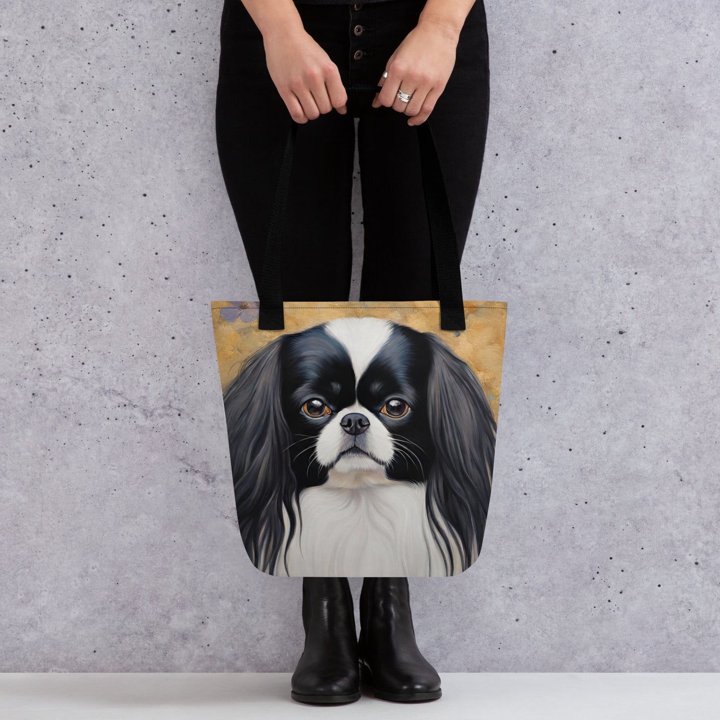 Japanese Chin Tote bag