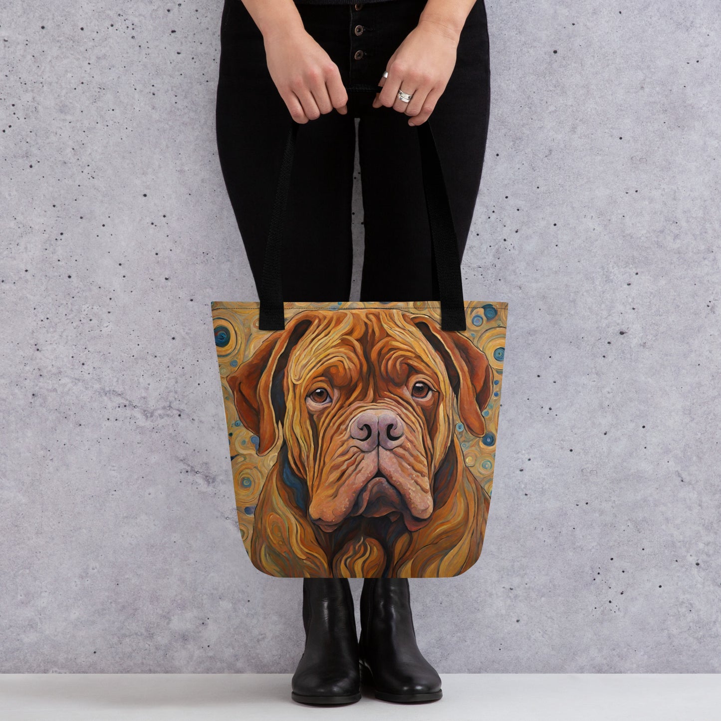 Bordeaux Dog Tote bag