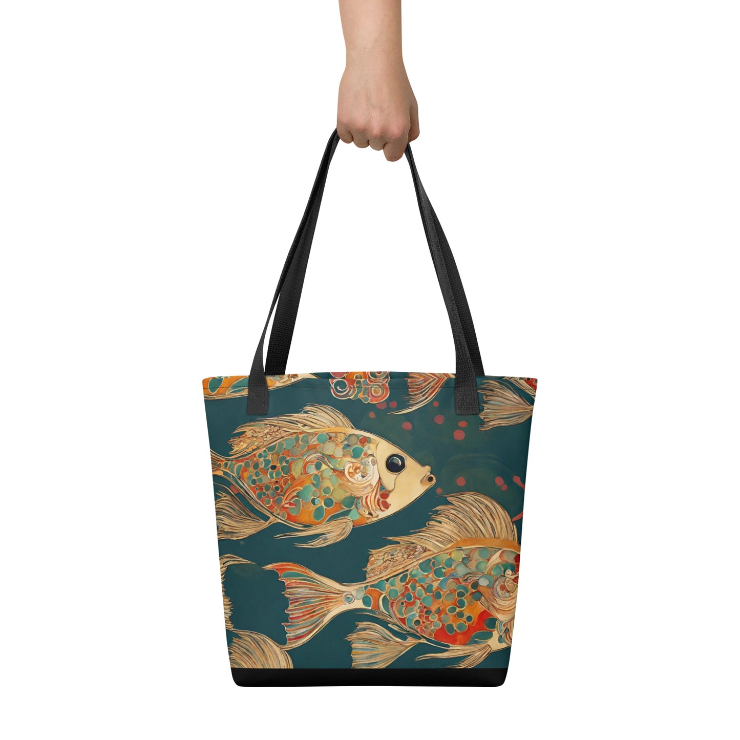 Fish School Tote bag