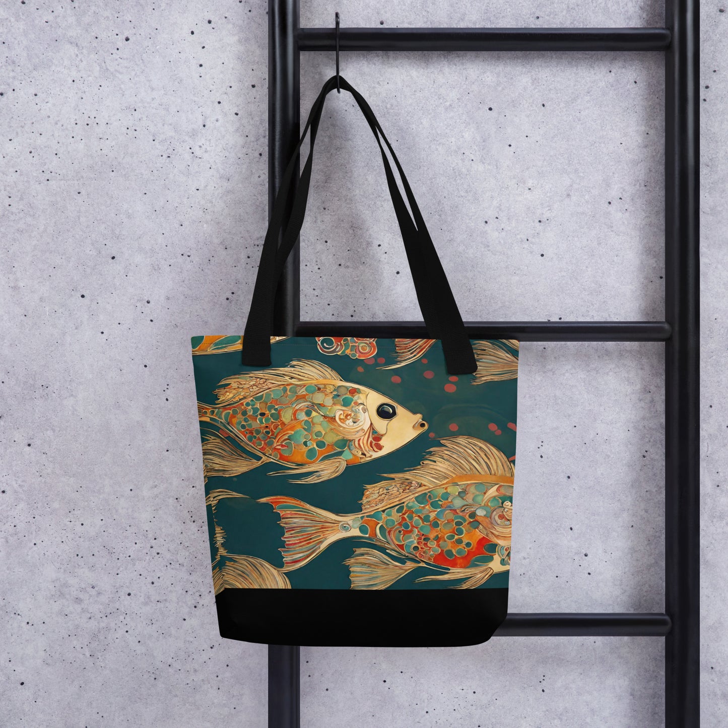 Fish School Tote bag