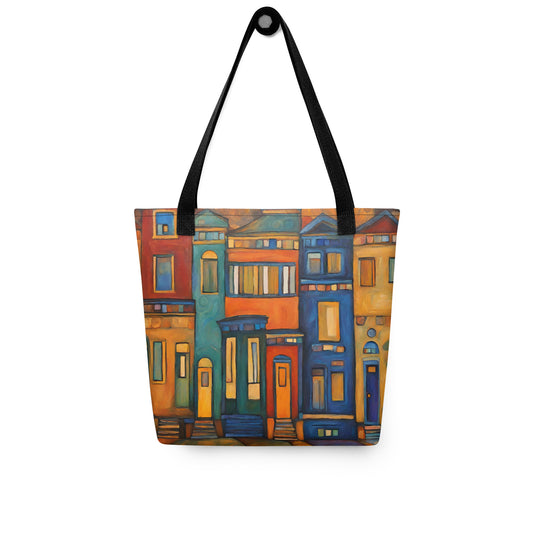 Bright Neighbors Tote bag