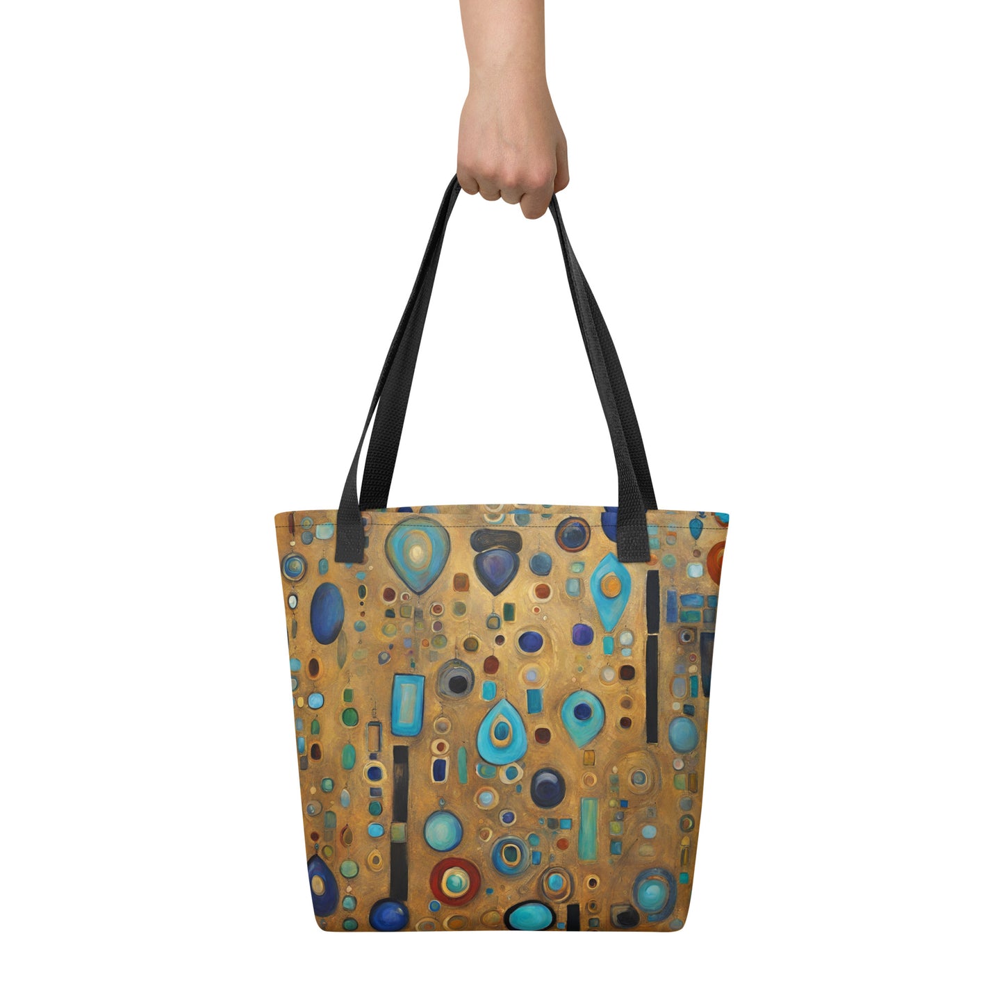 Turquoise Bling Tote bag