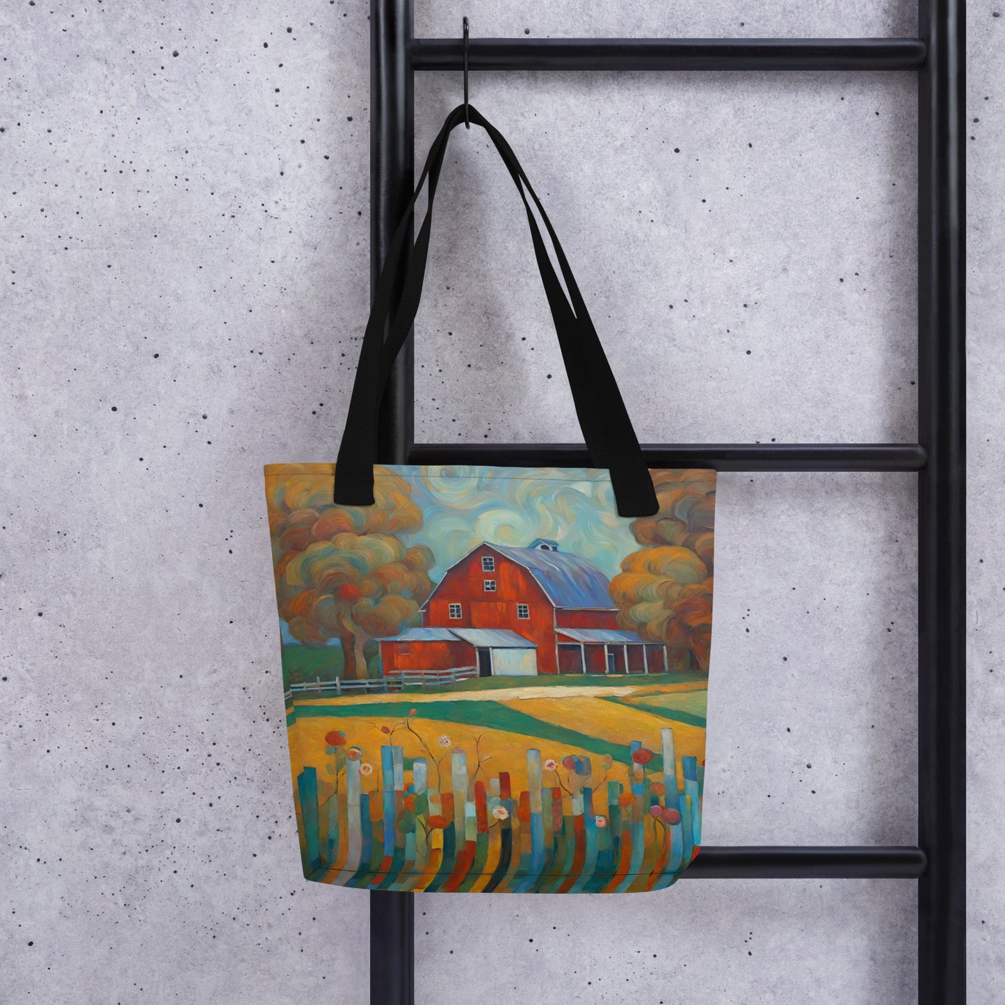 Red Barn Country Tote bag