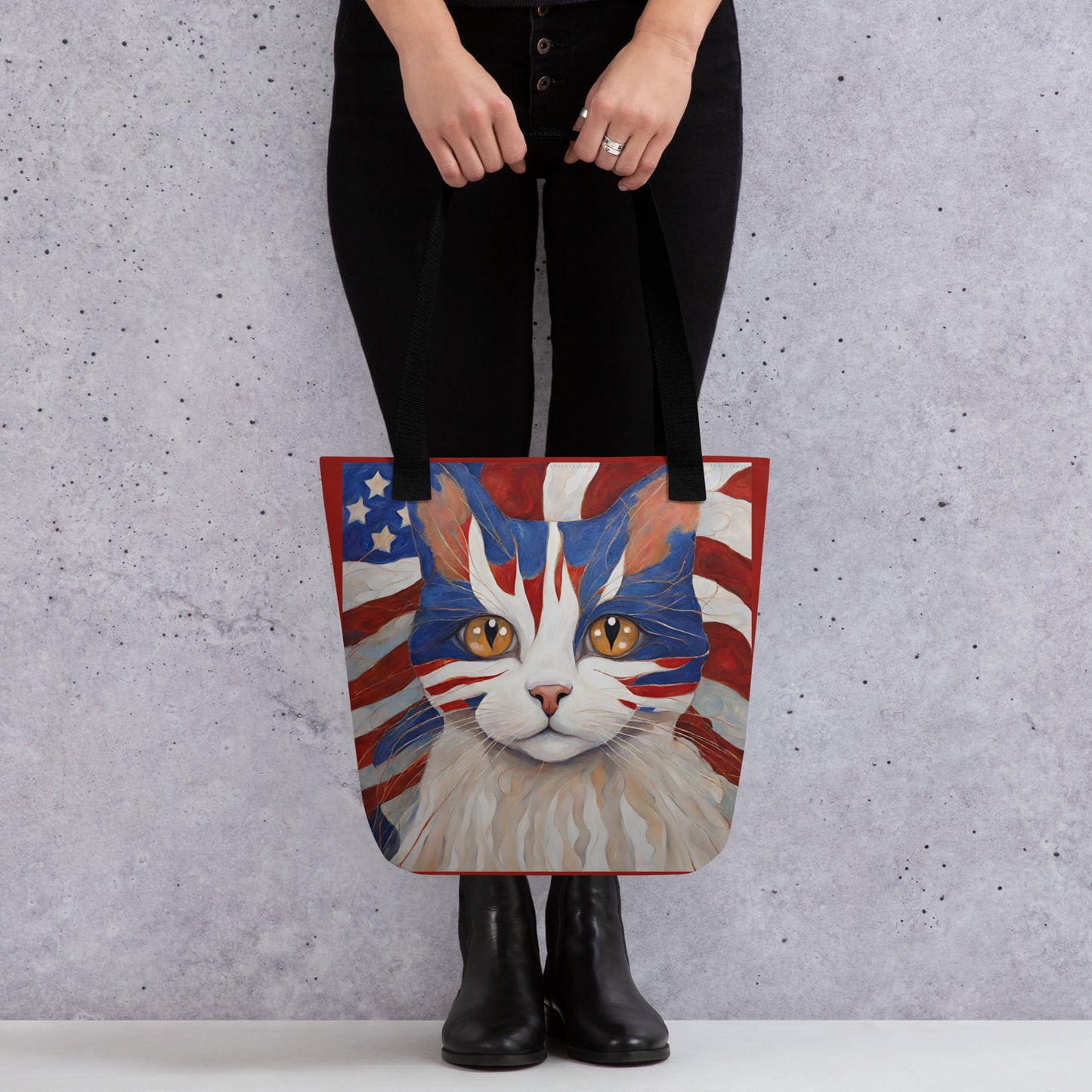 All American Cat Tote bag