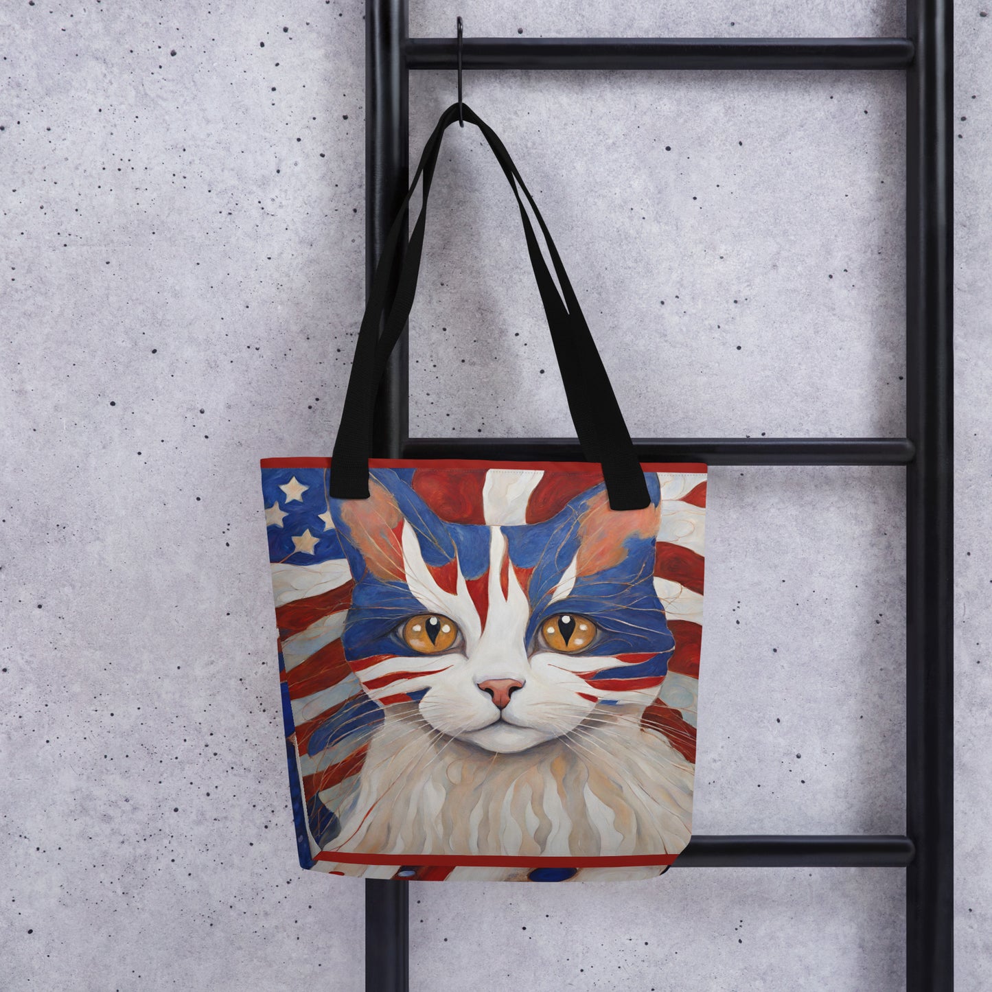 All American Cat Tote bag