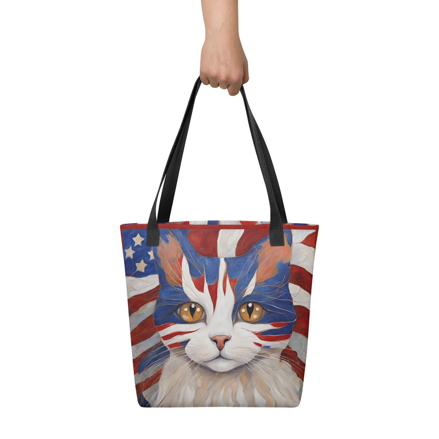 All American Cat Tote bag