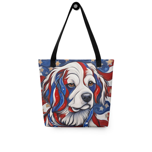 All American Dog Tote bag