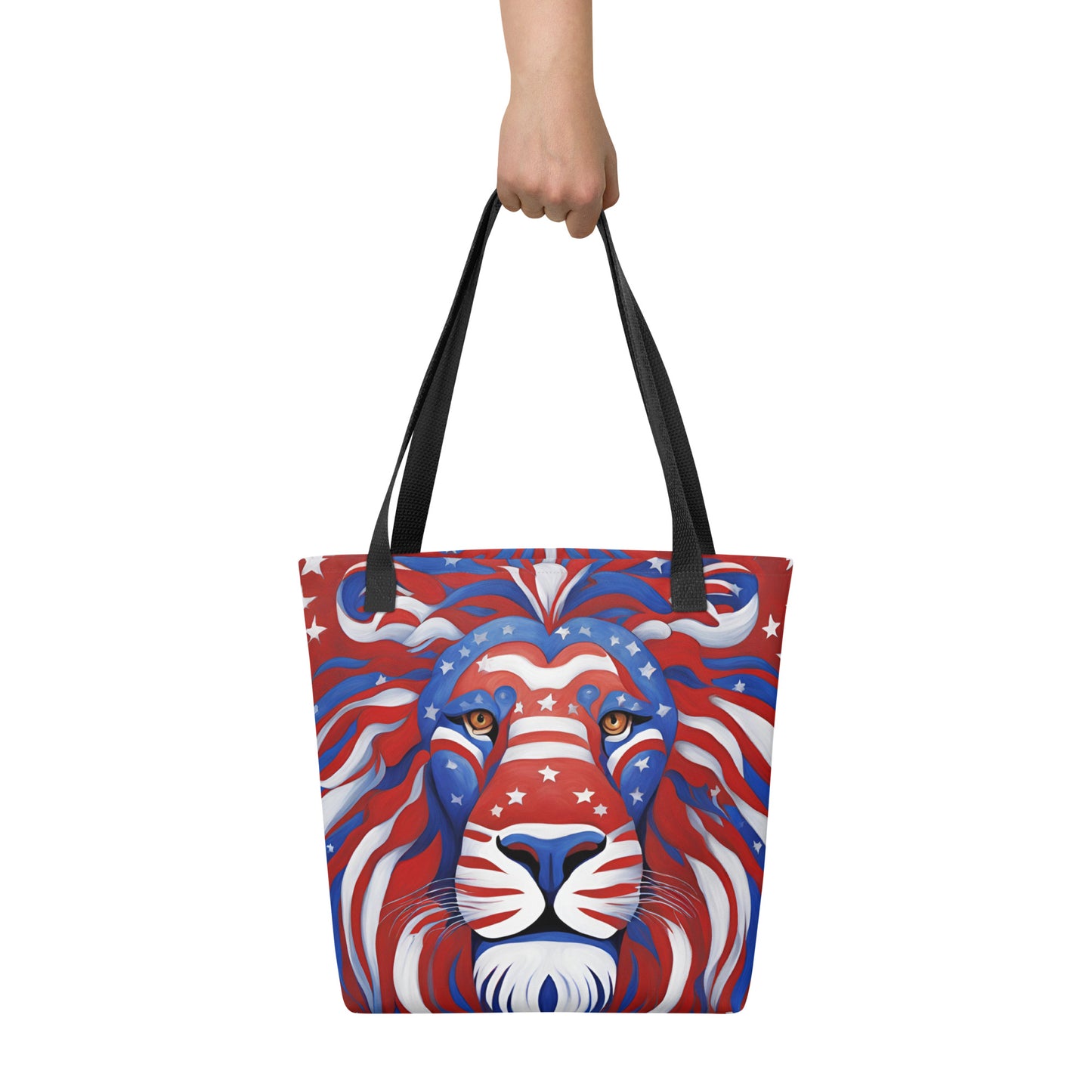 Here Comes the Roar Lion Tote bag