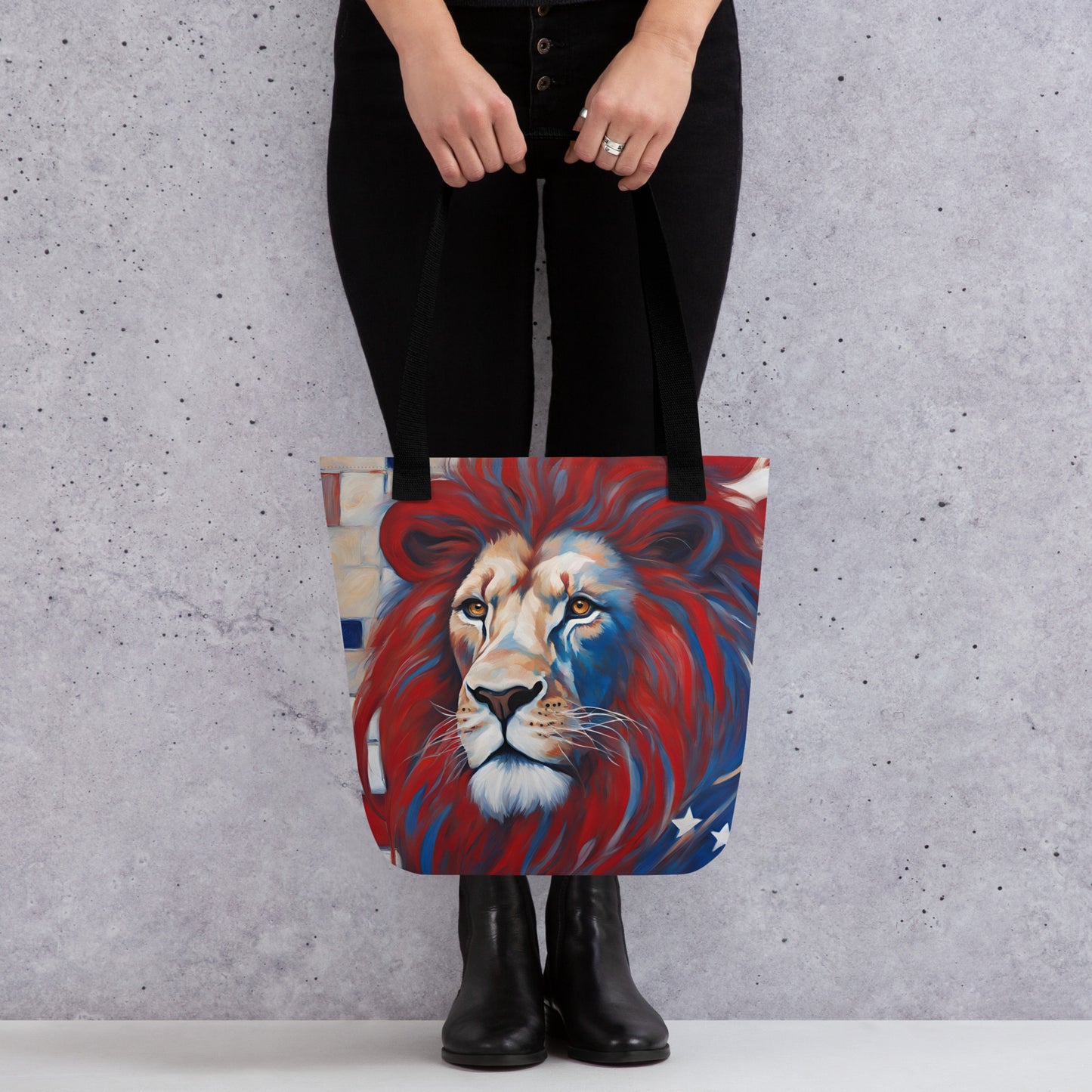 All American Lion Tote bag