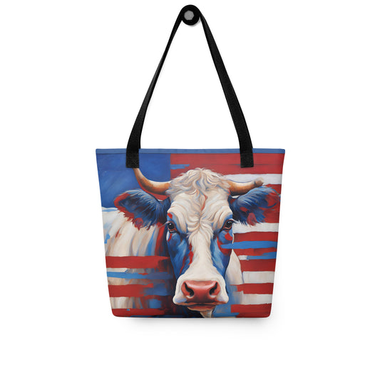 All American Cow Tote bag