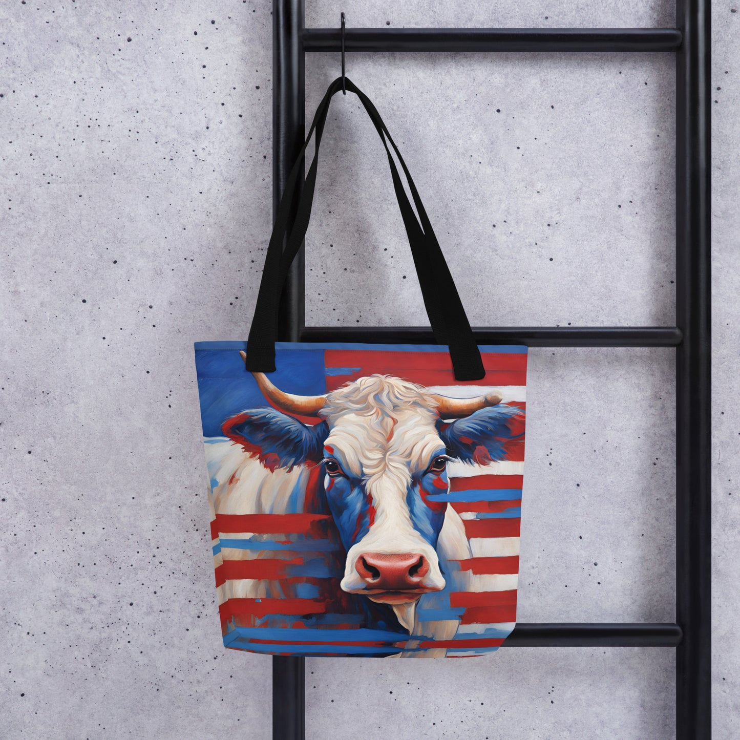 All American Cow Tote bag