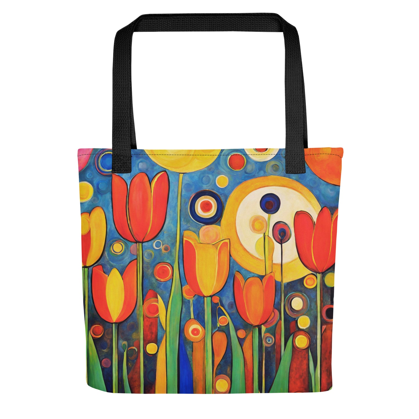 Bright Tulips Tote bag