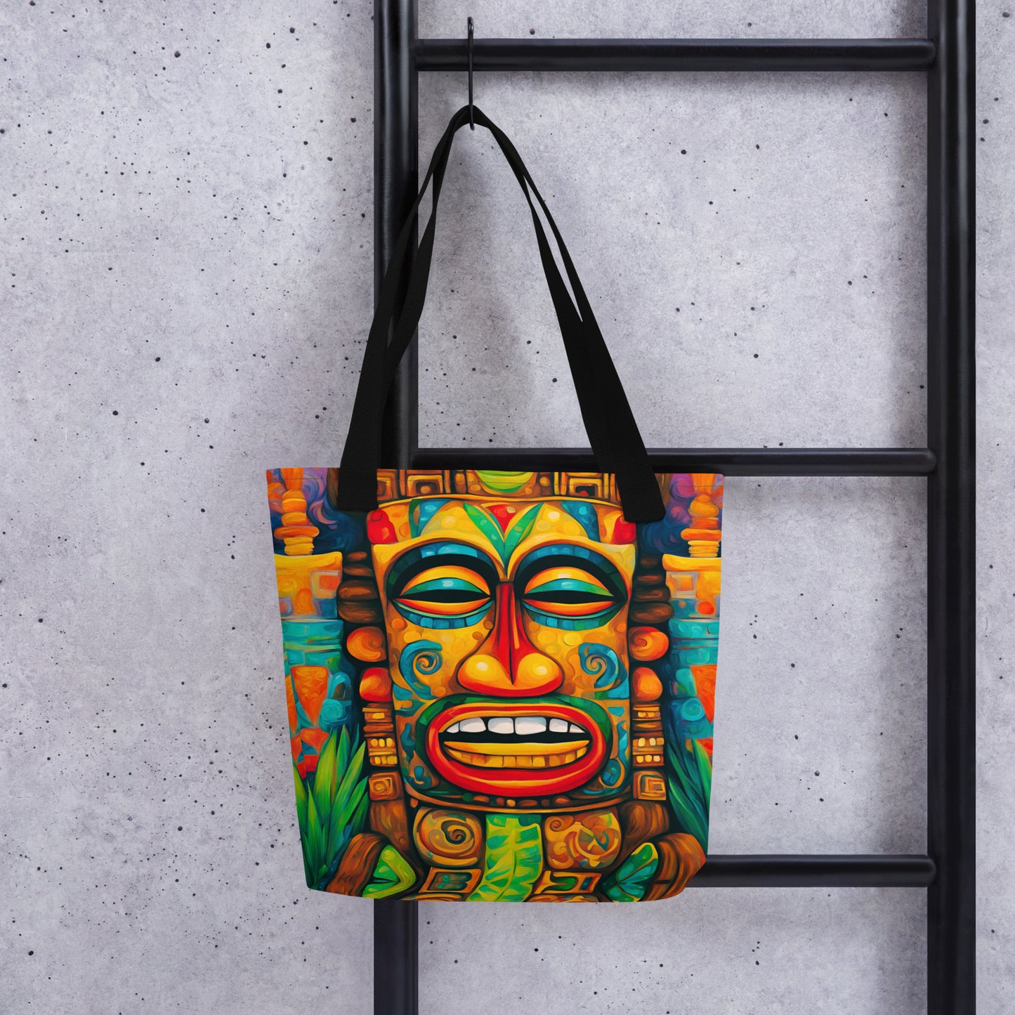 Happy Tiki Tote bag