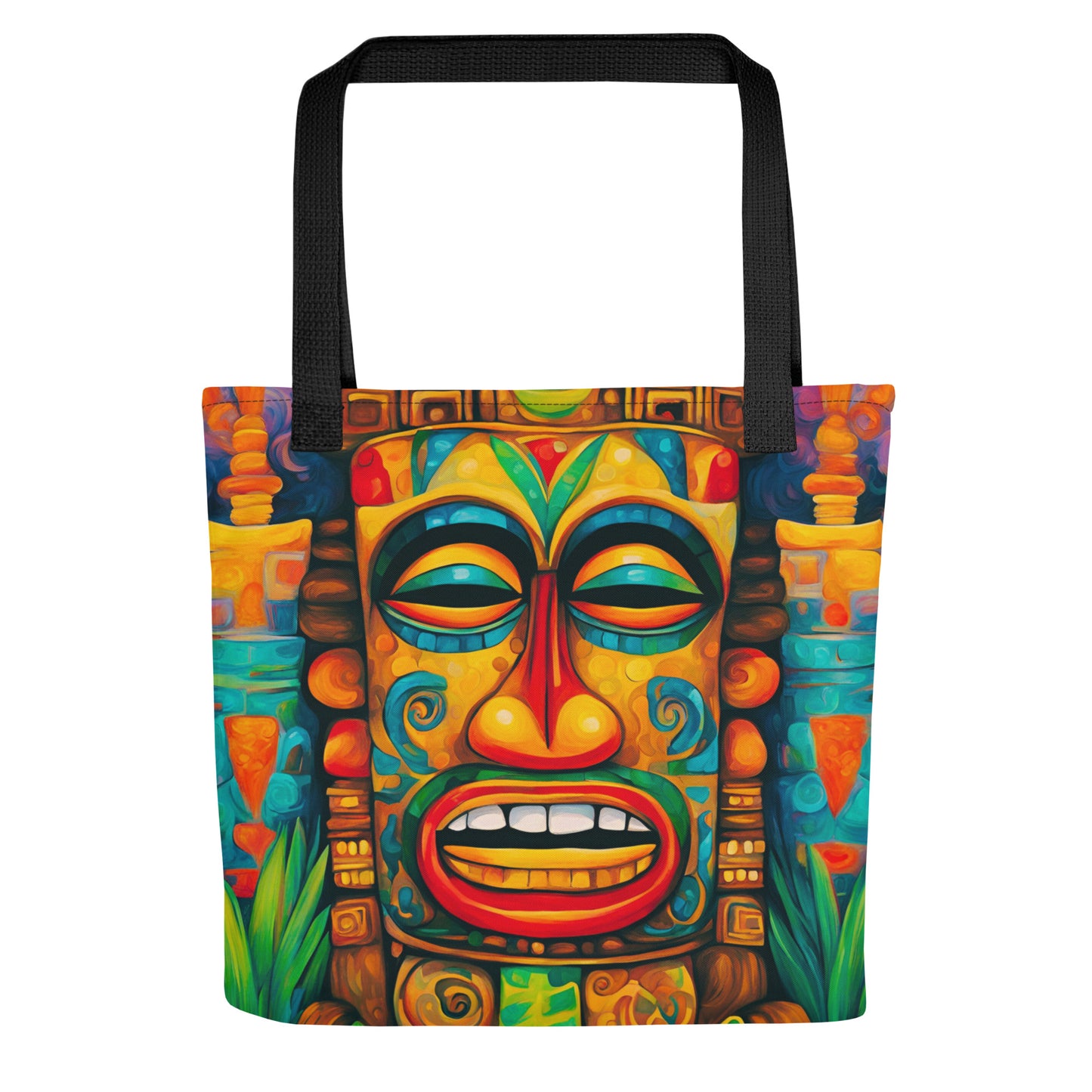 Happy Tiki Tote bag