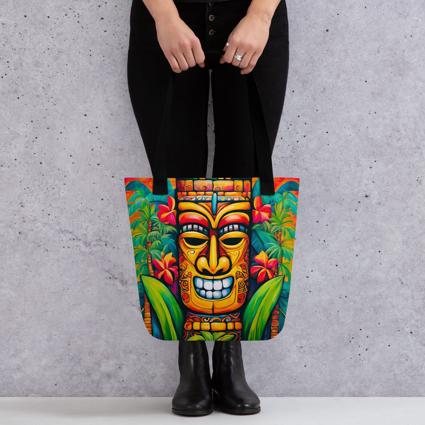 Tiki Tom Tote bag