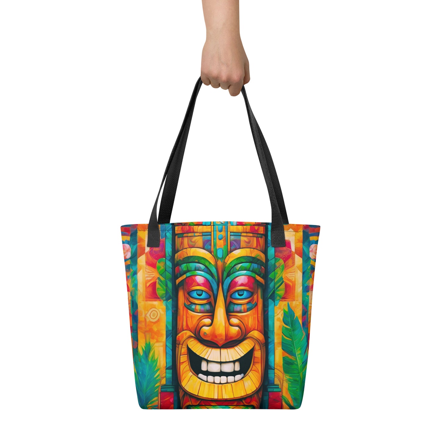 The Tiki Knows Tote bag