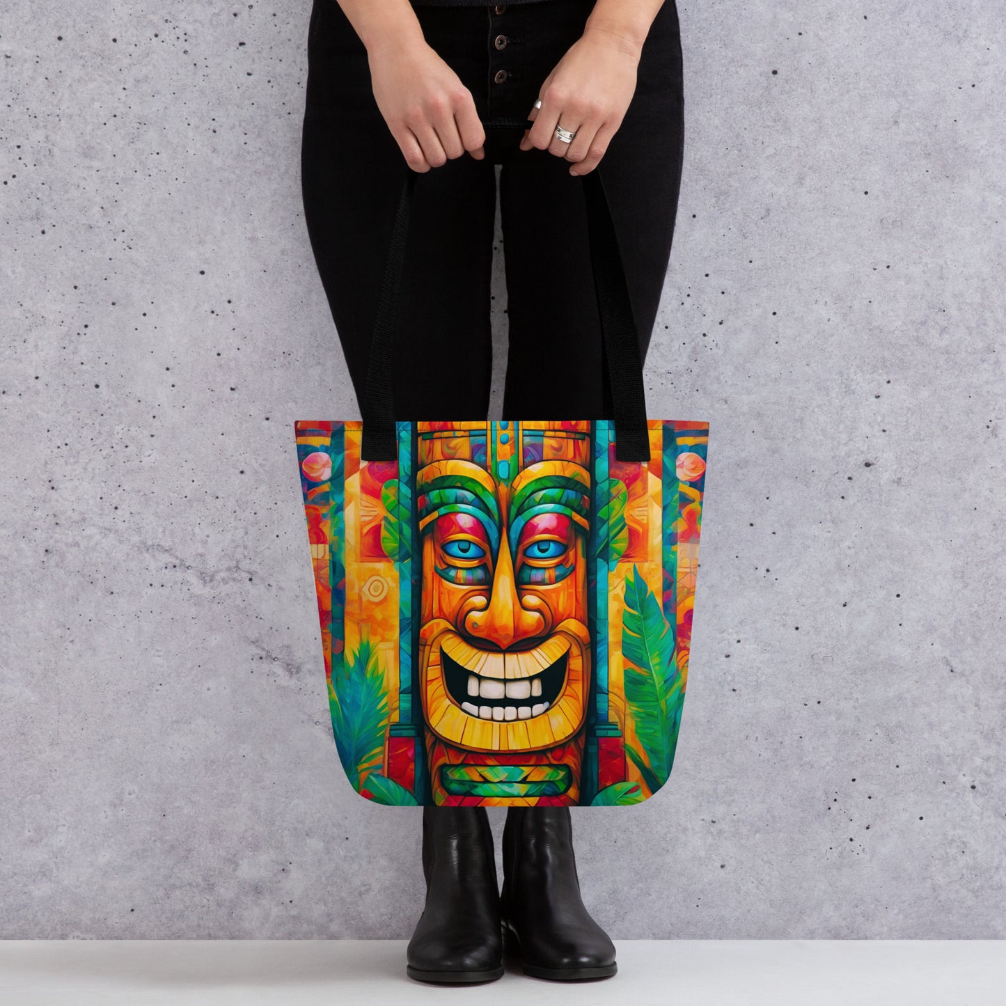 The Tiki Knows Tote bag