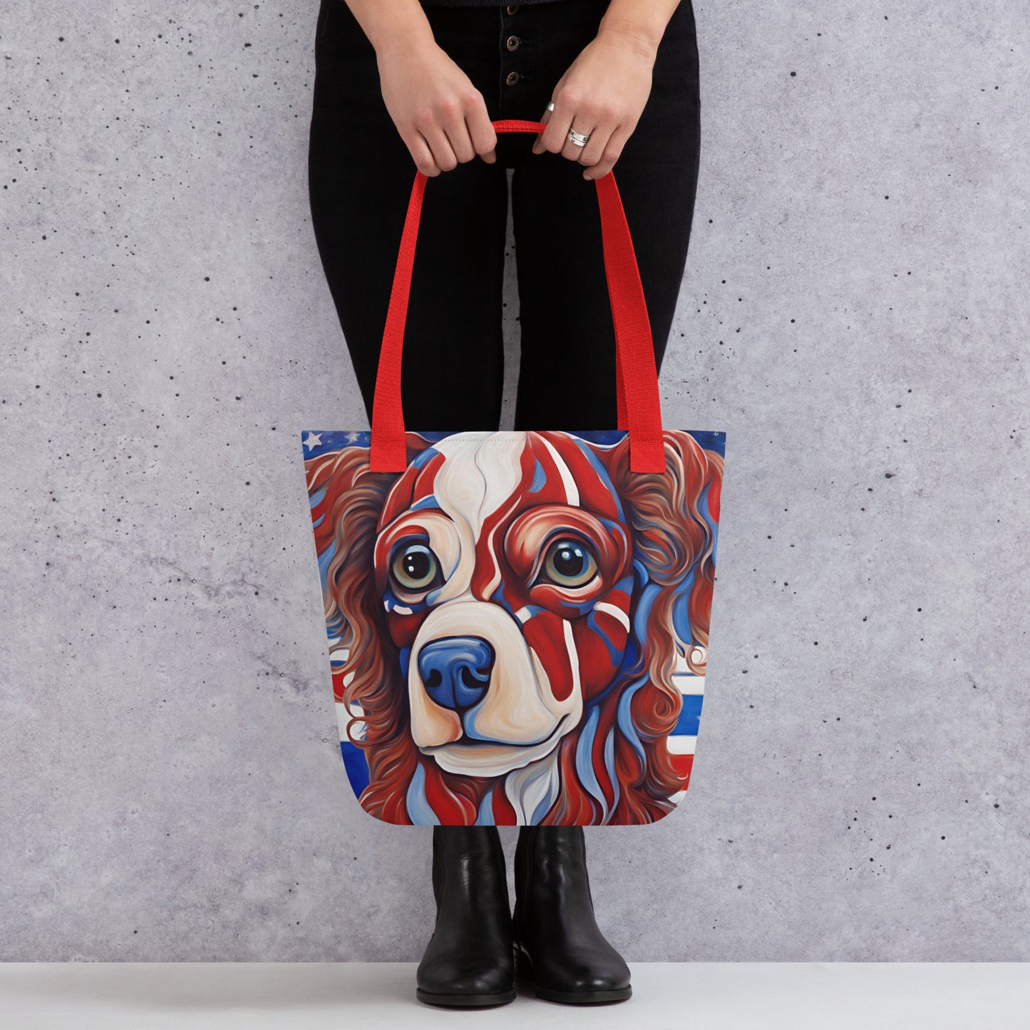 USA Dog Tote bag