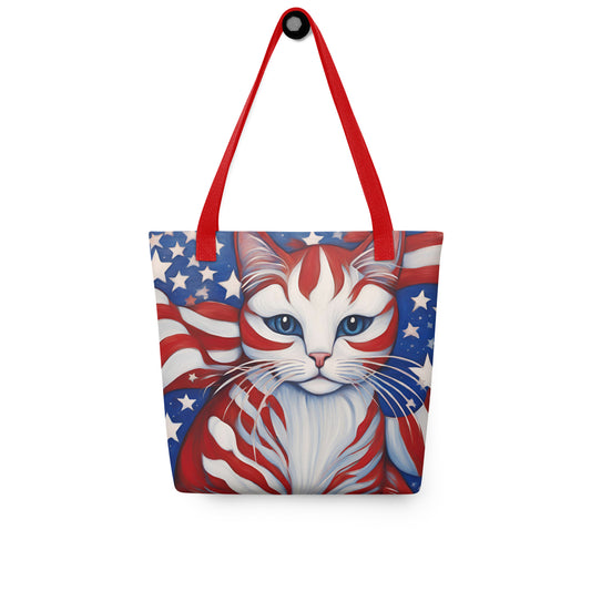 USA Cat Tote bag