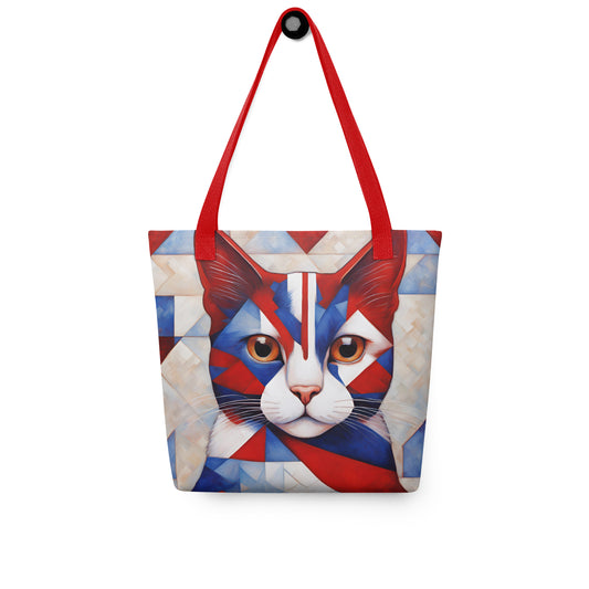 Go America Cat Tote bag