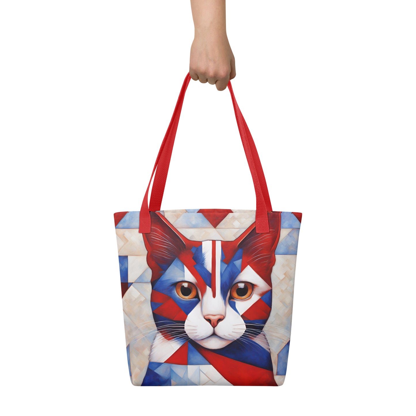 Go America Cat Tote bag