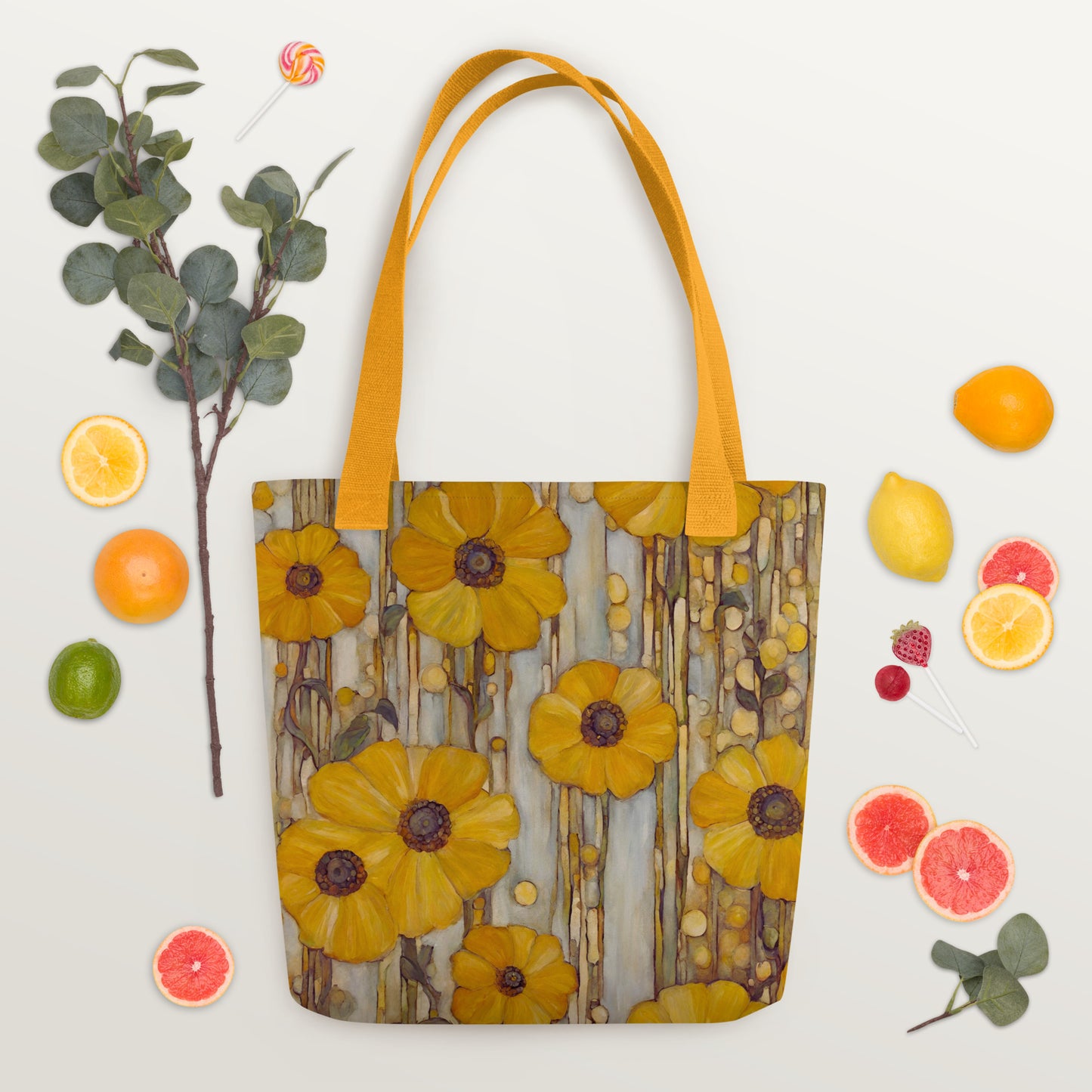 Yellow Flowers Tote bag