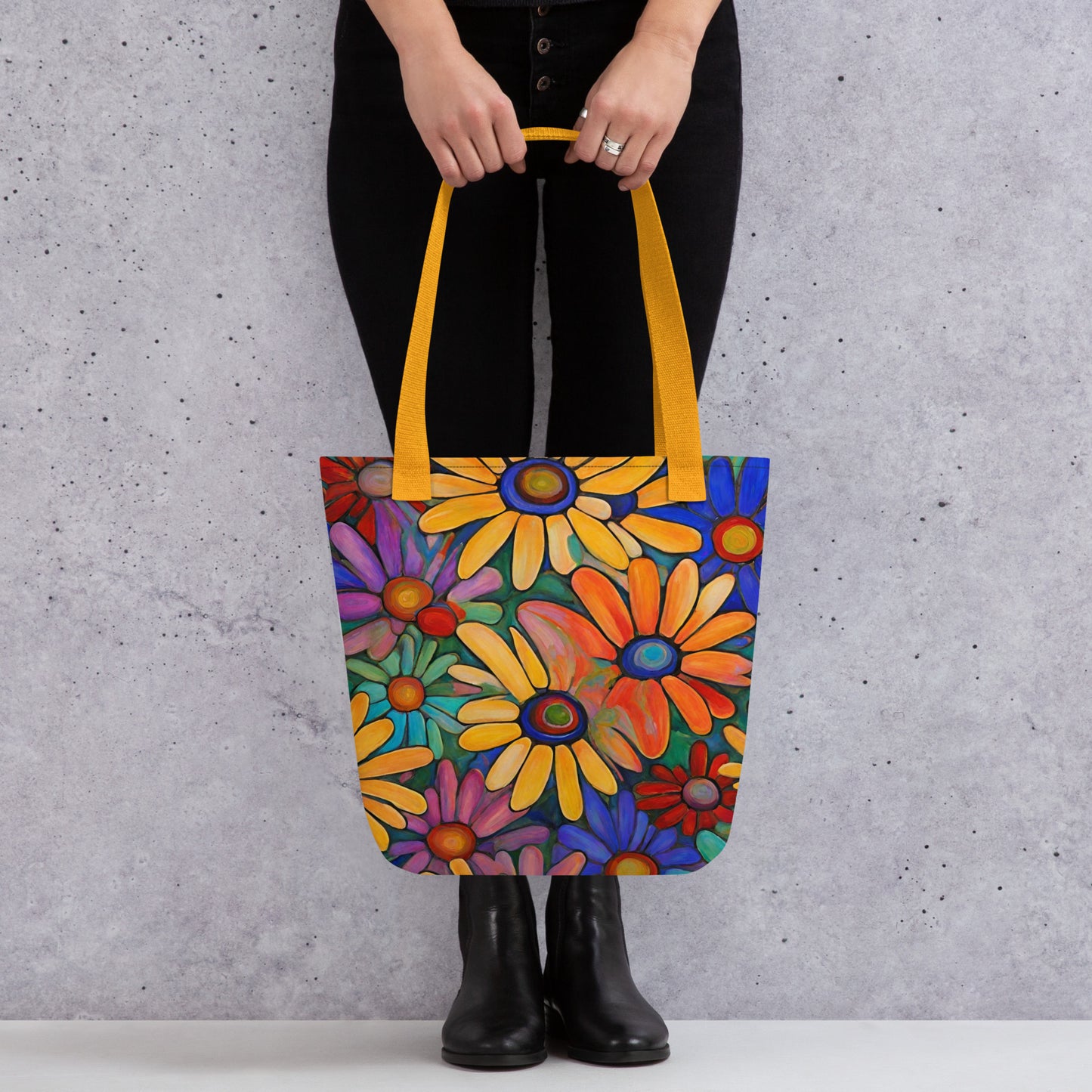 Crazy Daisies Tote bag