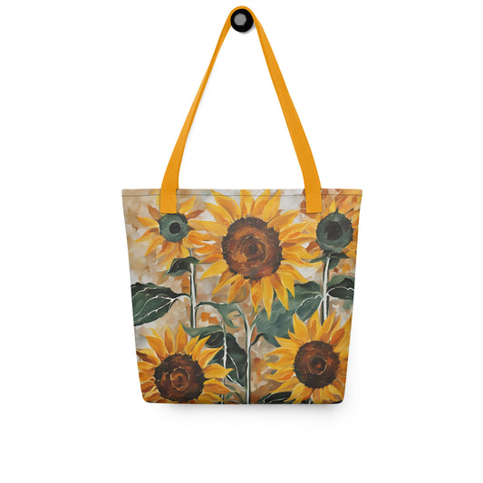 Sunflowers on My Mind Tote bag