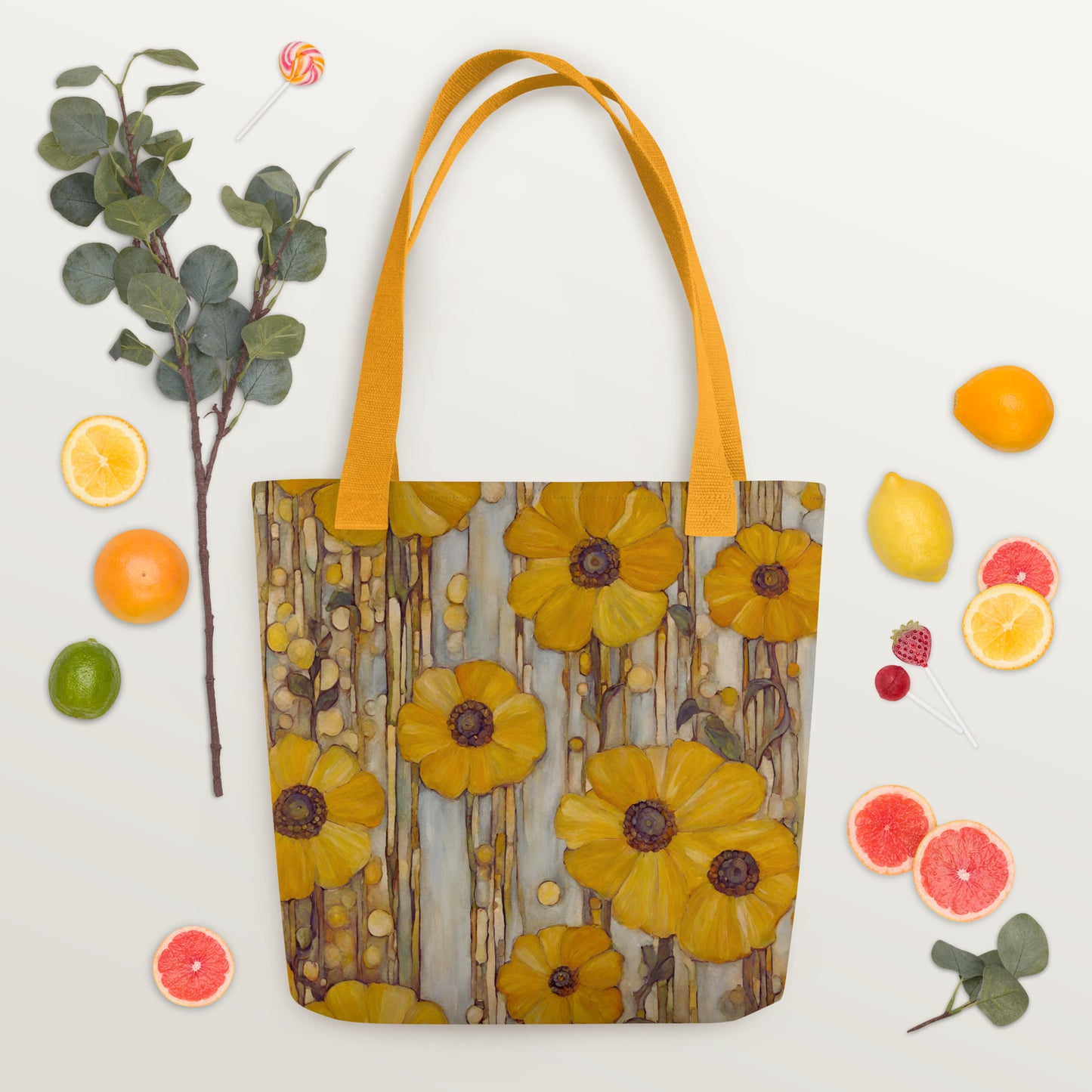 Yellow Flowers Tote bag