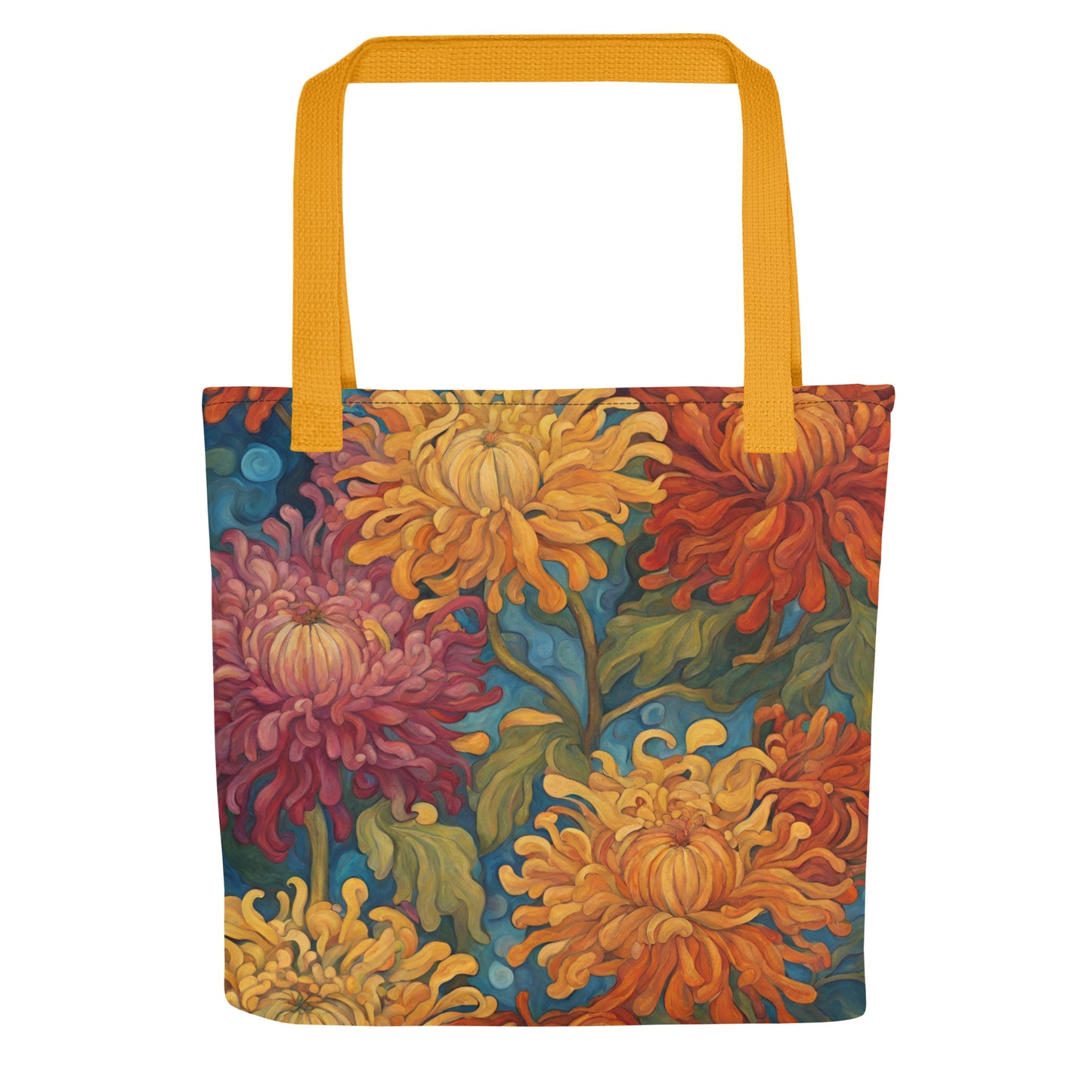 Spider Mums Tote bag