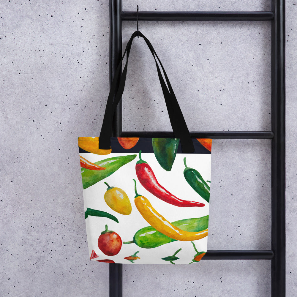 Jalapeño Hot! Tote bag