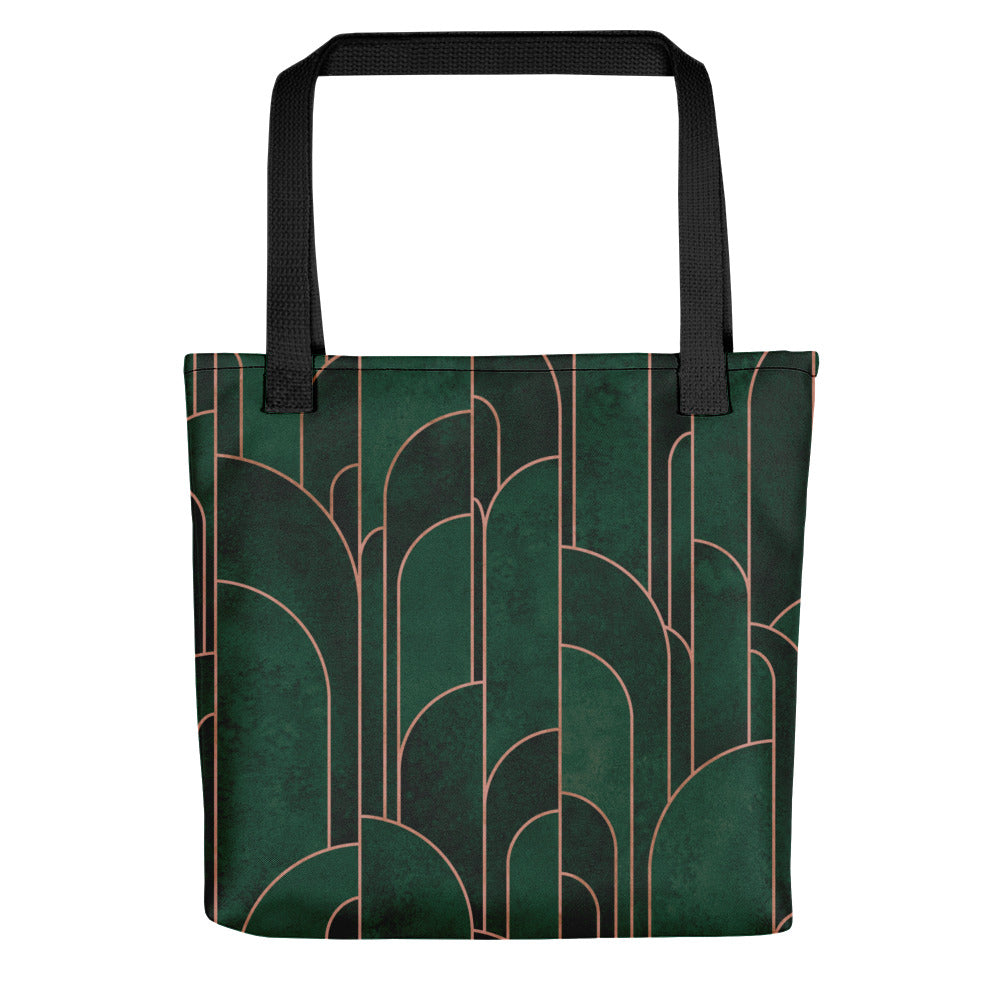 Emerald City Abstract Tote bag