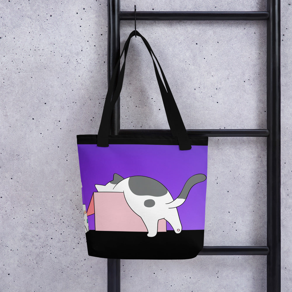 Cat Theatre Tote bag