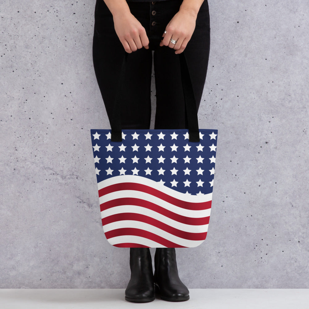 American Flag Tote bag