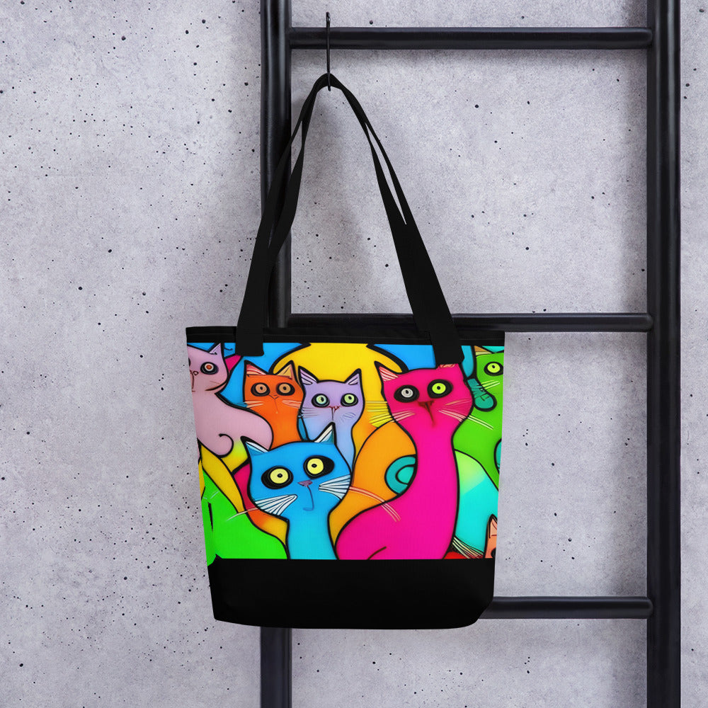 Cats By the Dozen Tote bag