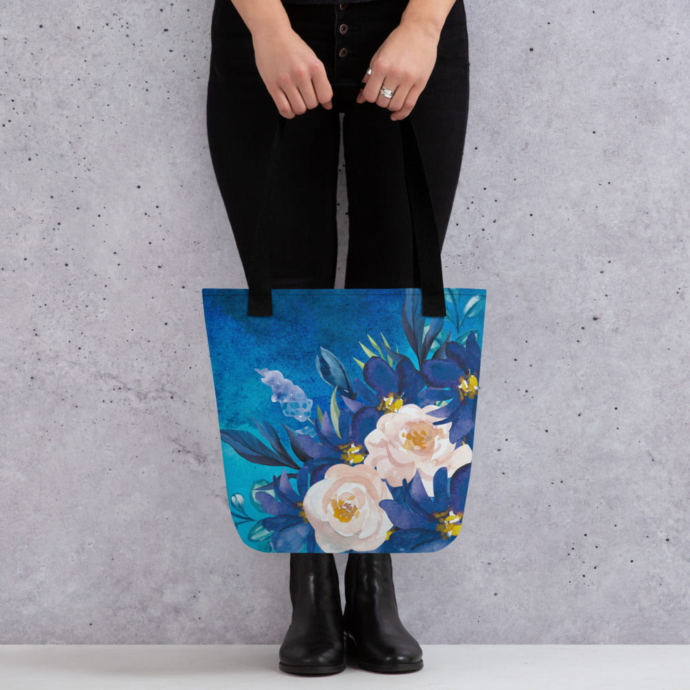 Sapphire Night Tote bag