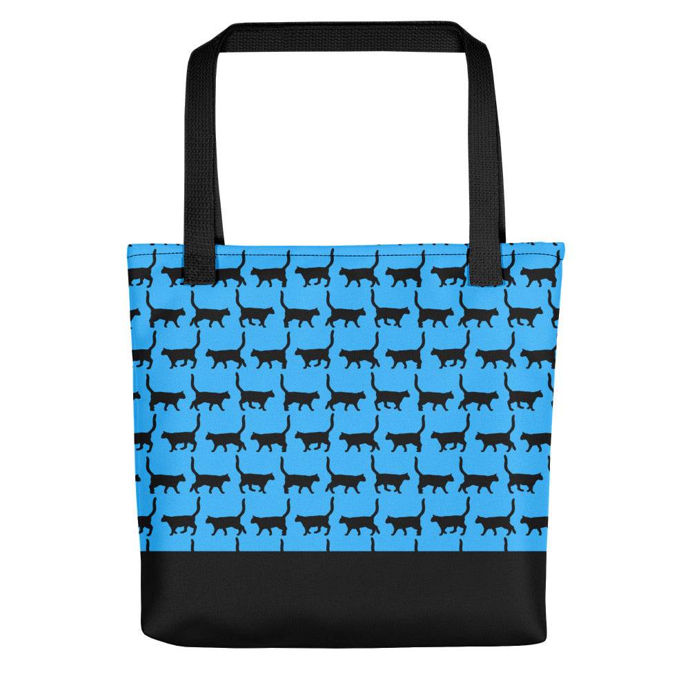 Le Chat Blue Tote bag