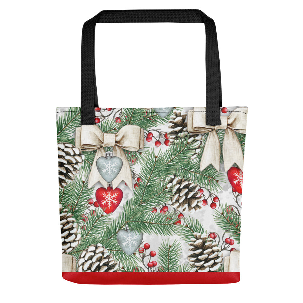 Pinecones & Bows Tote bag