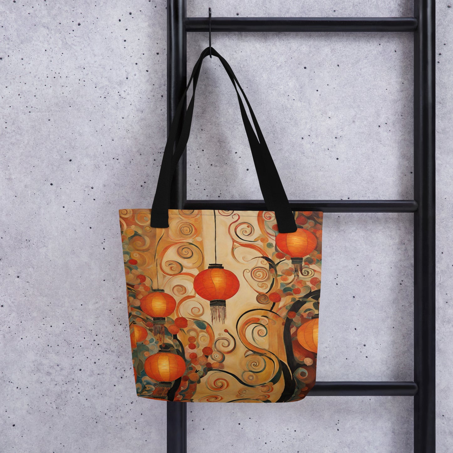 Lanterns & Swirls Tote bag