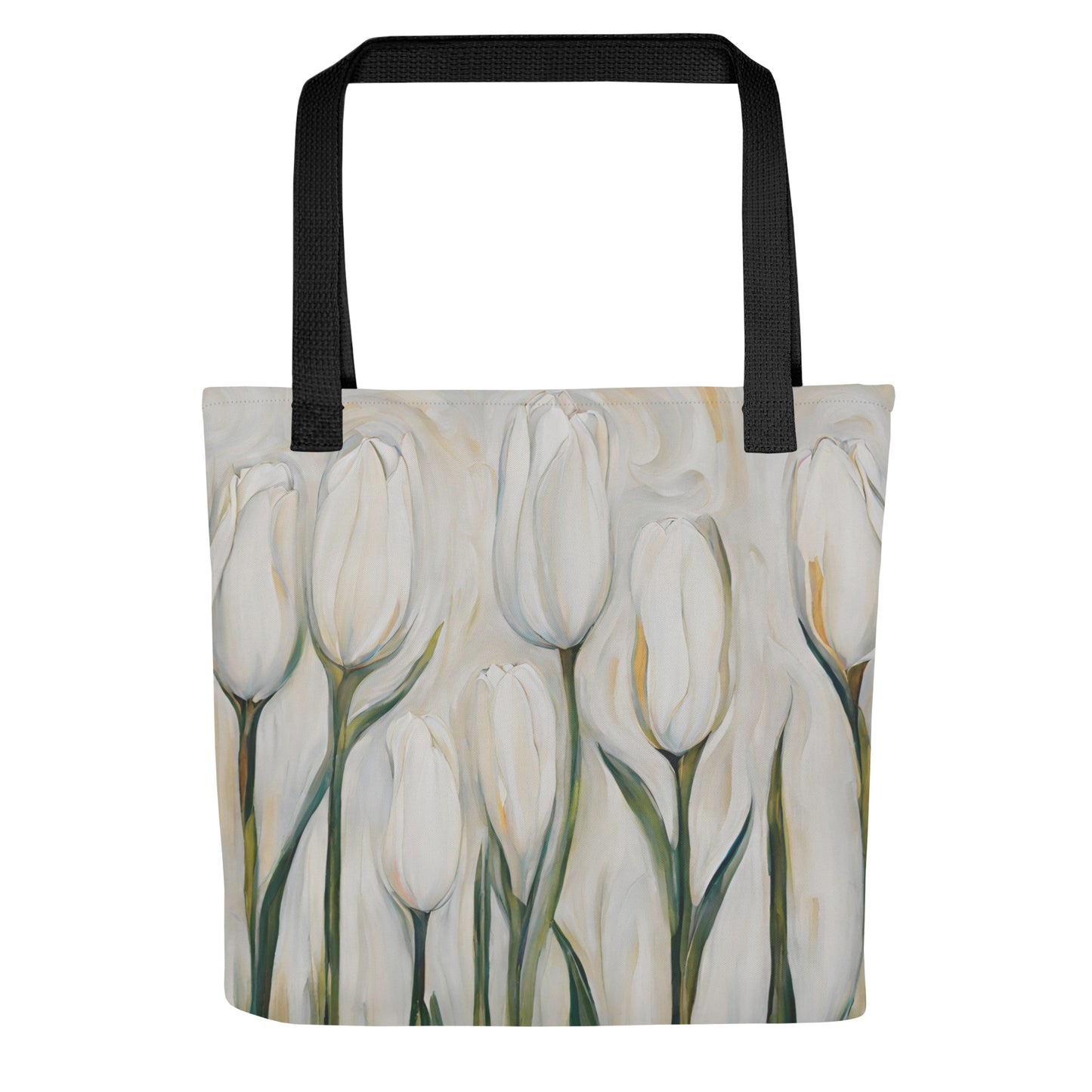 White Tulips Tote bag