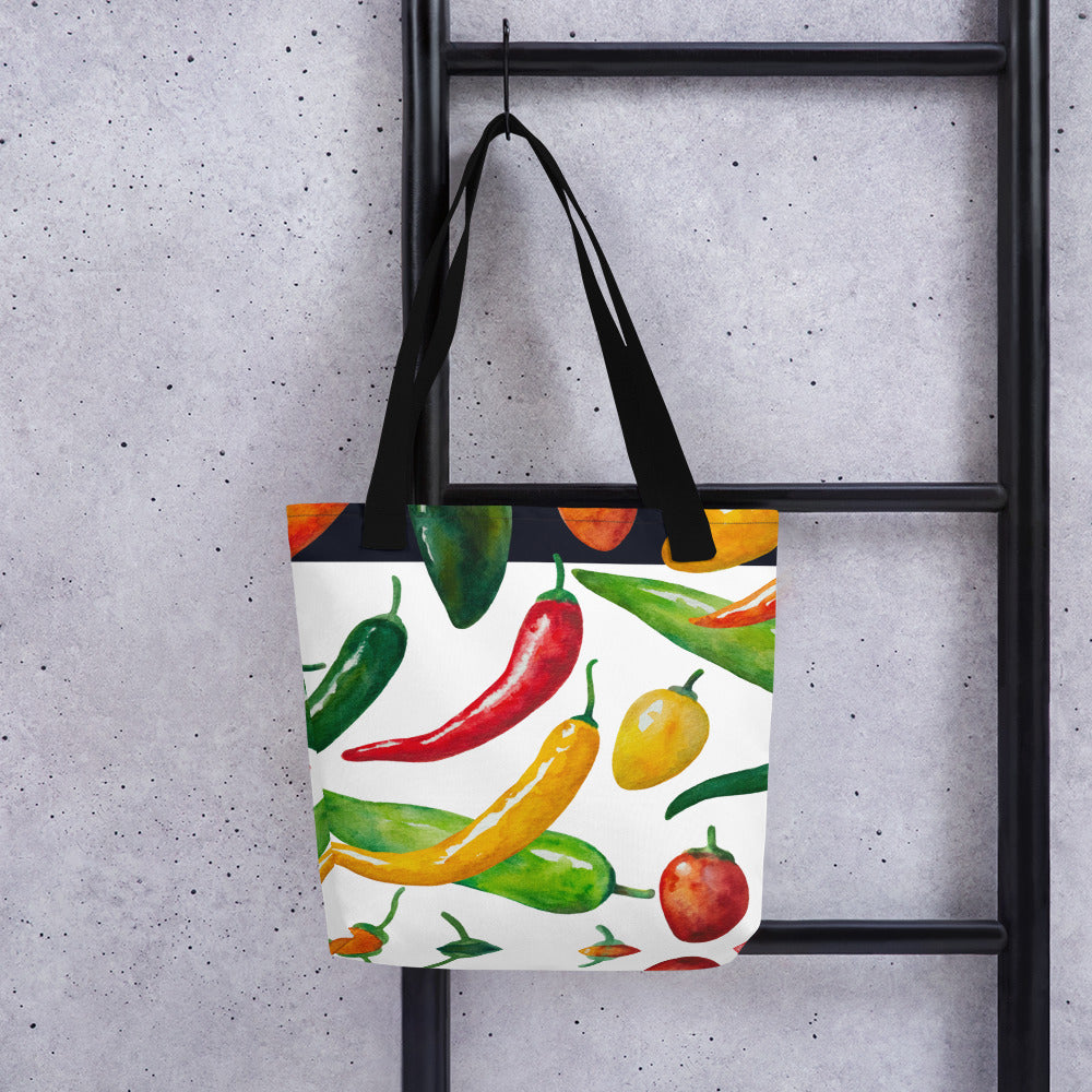 Jalapeño Hot! Tote bag