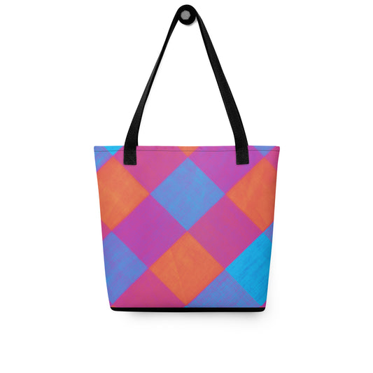 Loud Bang Plaid Tote bag