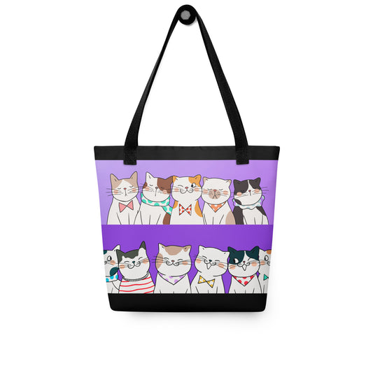 Cat Theatre Tote bag