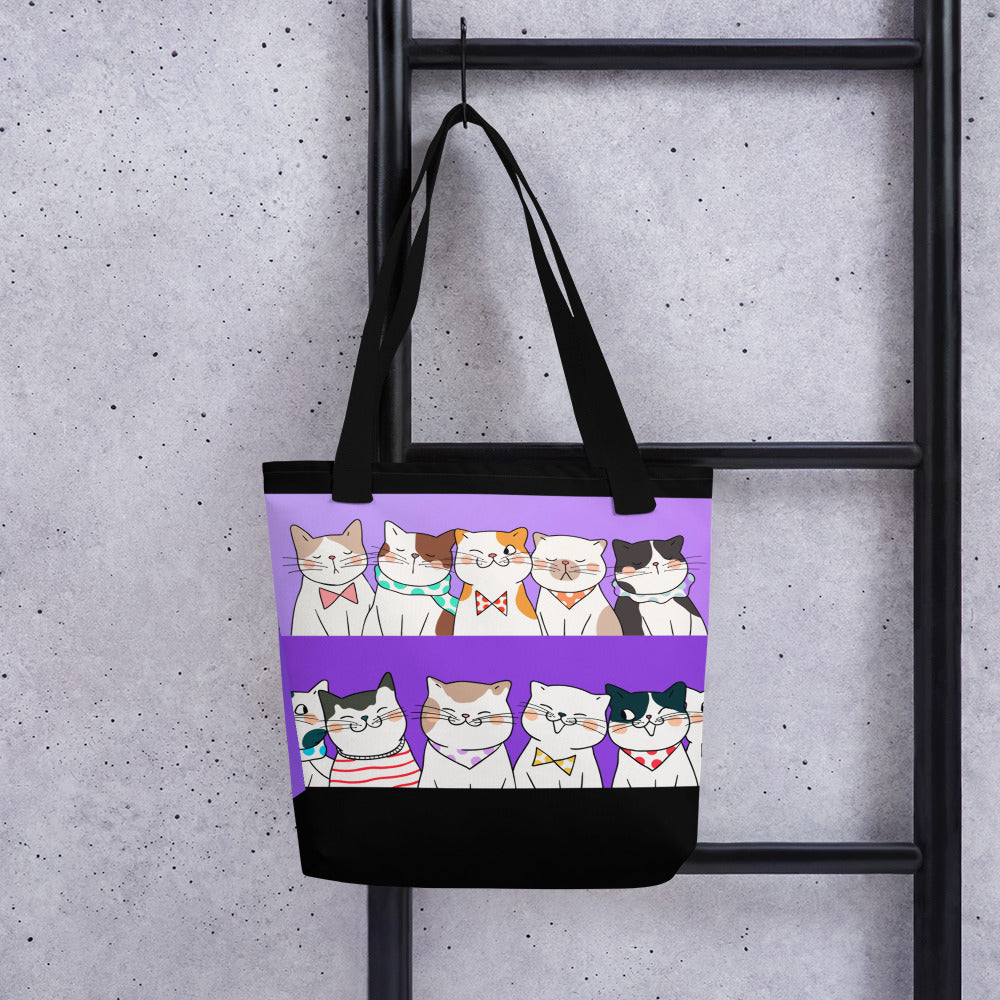 Cat Theatre Tote bag