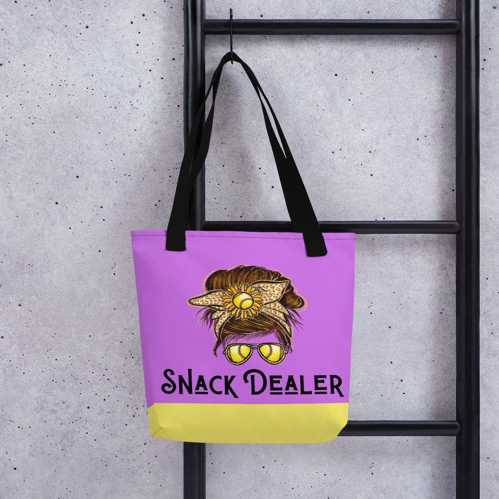 Snack Dealer Softball Mom Tote bag