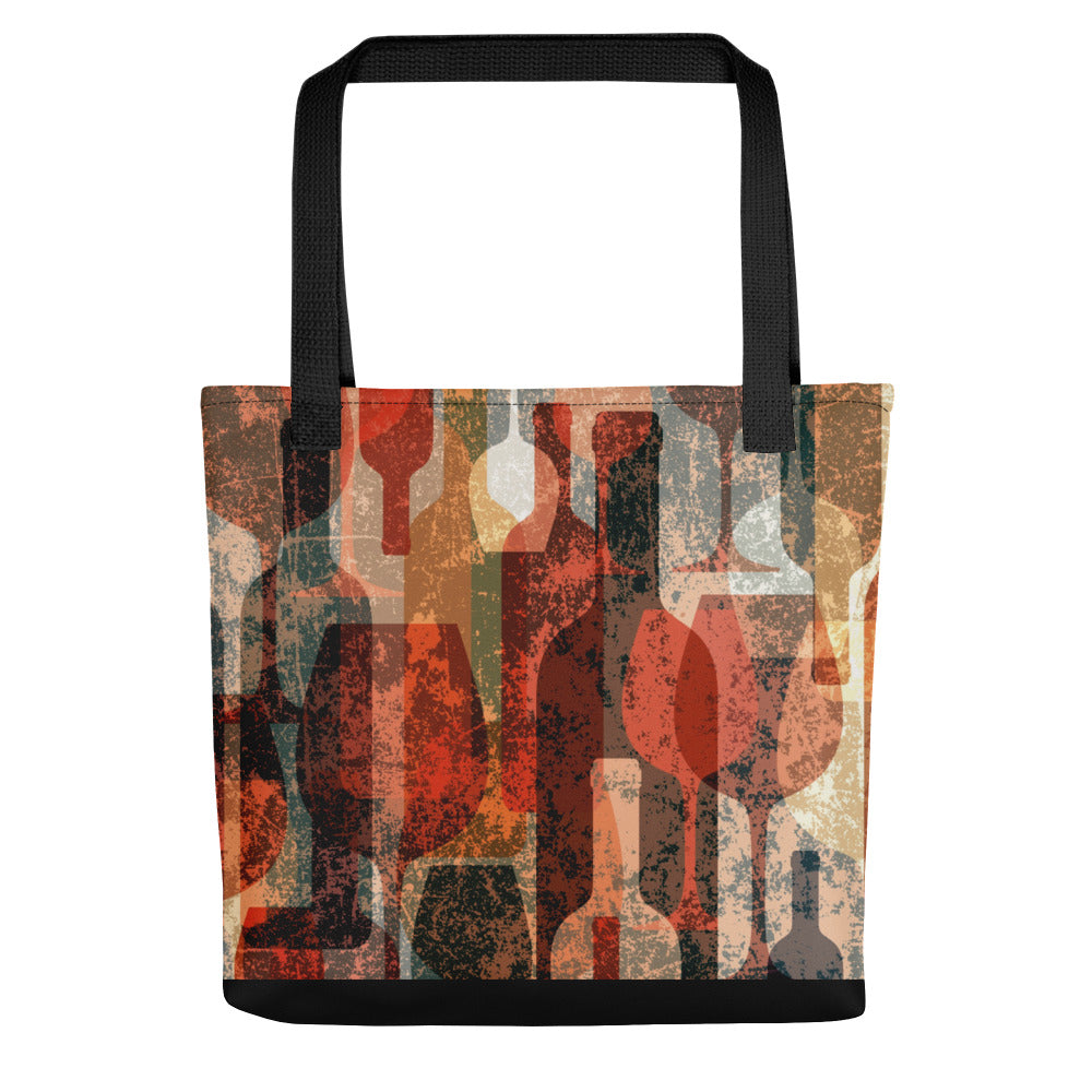 Wine Collage Tote bag